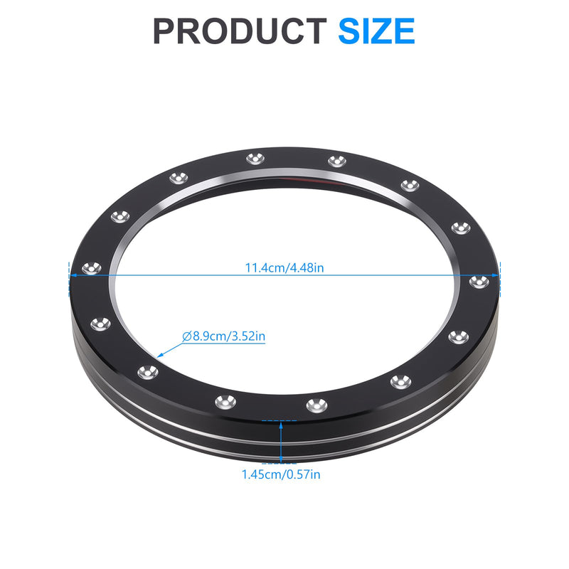 Motorcycle Tachometer Cover, Speedometer Trim Ring Cover, Instrument Gauge Bezel for Indian Scout 2015-2024, Scout Bobber 2018-2026, Scout Rogue 2022-2024, Scout Sixty 2016-2024 (Style C) Style C