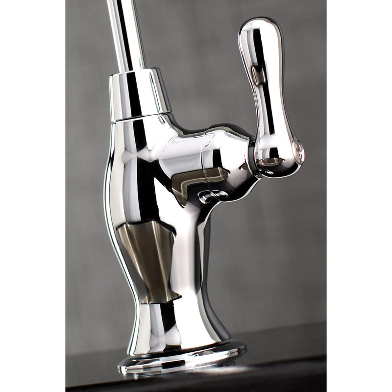Kingston Brass KSAG3191AL Restoration Water Filtration Faucet, Polished Chrome, 2 x 4.75 x 10.94