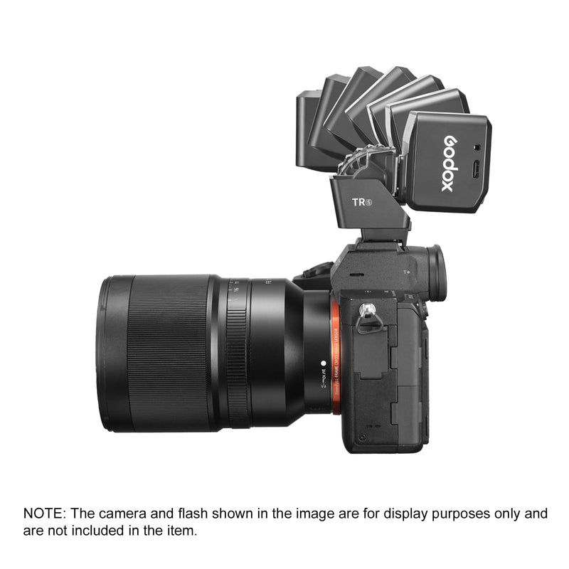 Godox TR-S TTL Hot Shoe Riser for Sony Camera, Hot Shoe Extender for Godox iT30Pro-S iT20-S iT22-S iM30 iM20 iM22 Mini Flash, 0-90° Tilt Adjustment, Raises 30mm Height, Reduce Lens Shadow