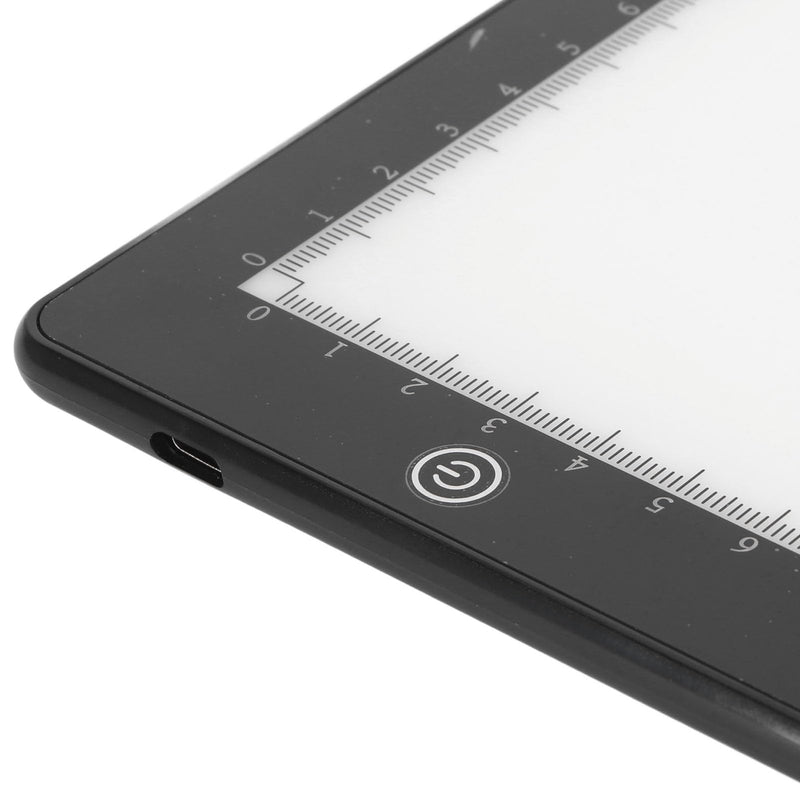 Slide Viewer Light Pad, Ultra Slim Light Pad Scanner, USB C Negatives Old Slides Scanning Light Box with 3 Brightness Levels and Graduated, for Sketching, Stenciling