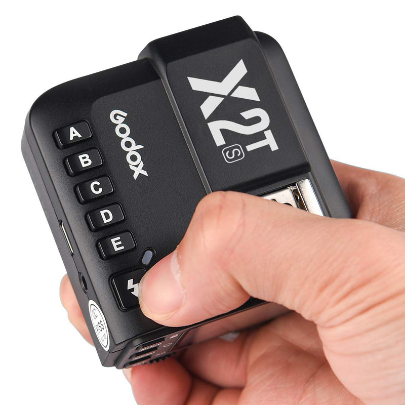 GODOX X2T-S TTL Trigger Flash 1/8000s HSS TTL Manual Function for Sony Cameras with Clean Cloth (X2T-S)