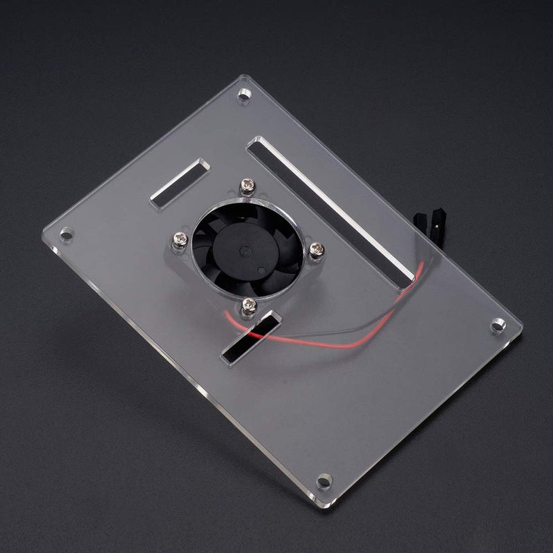 Aokin for Raspberry Pi Cooling Fan DC 5V/3.3V Brushless CPU Cooling Fan with Screws for Raspberry Pi 4 B, Pi 3 B+, Pi 3 B, Pi 2 B, Pi 1 B+, RetroFlag NESPI Case, etc, 1 Pack
