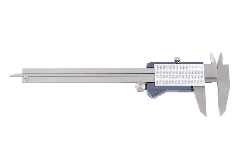 PEC Tools 6" / 150mm Digital Caliper, IP54 Electronic Caliper, ±0.02mm/0.001" Accuracy, Carbide-Tipped Faces, DIN 862 Certified Tool for OD/ID/Step/Depth Measuring IP54-6" Standard