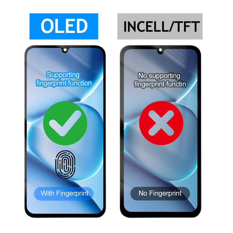 OLED for Google Pixel 6 LCD Screen Replacement for Google Pixel 6 LCD Display Touch Screen Display Assembly Repair Kits with Frame GB7N6, G9S9B16, G9S9B, GR1YH (Fingerprint Cable Transfer Required)