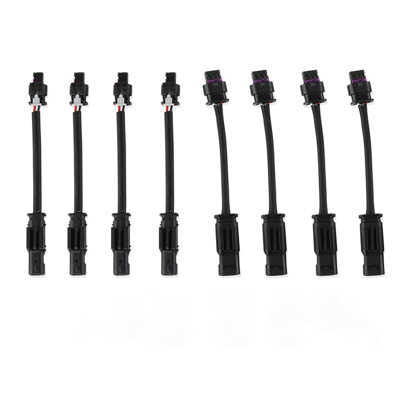 8PCS 3PIN & 2PIN Harness Extension Kit/Camshaft Position Sensor Connector Plug Wiring Harness Compatible with 2011-2020 Mercedes Benz 4.7L M278 Engine Vehicles 8