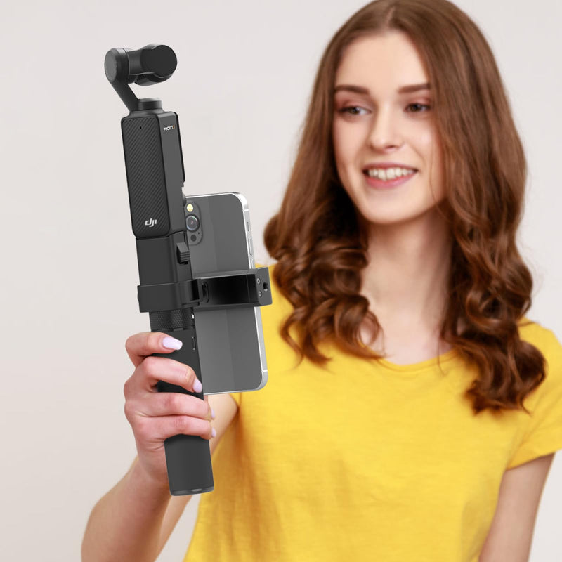 Smatree Portable Osmo Pocket 3 Power Stick (Power Bank) Compatible for DJI Osmo Pocket 3, Handheld Smartphone Holder Mount Bracket Only for DJI Osmo Pocket 3 Camera For Pocket 3(Upgrade Version)