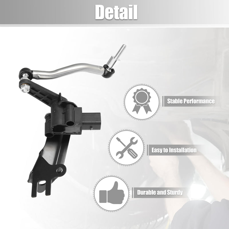 X AUTOHAUX Front Left Side Air Suspension Ride Height Level Sensor for Audi Q5 SQ5 2009-2017 No.8R0941285E/8R0941285G