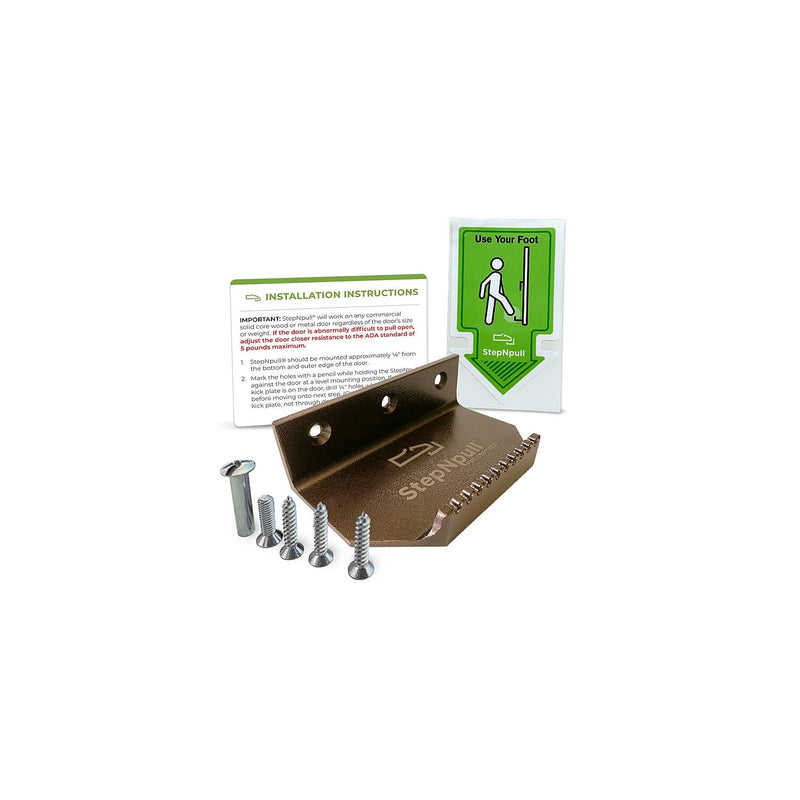 Gold Foot-Operated Door Opener (SNPE-GV) Gold
