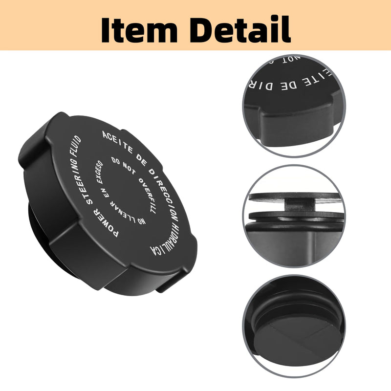 Power Steering Reservoir Cap Replacement for Nissan Altima Armada Frontier Maxima Pathfinder Replacement for Infiniti Qx56 99979 9180JA000 491818B400