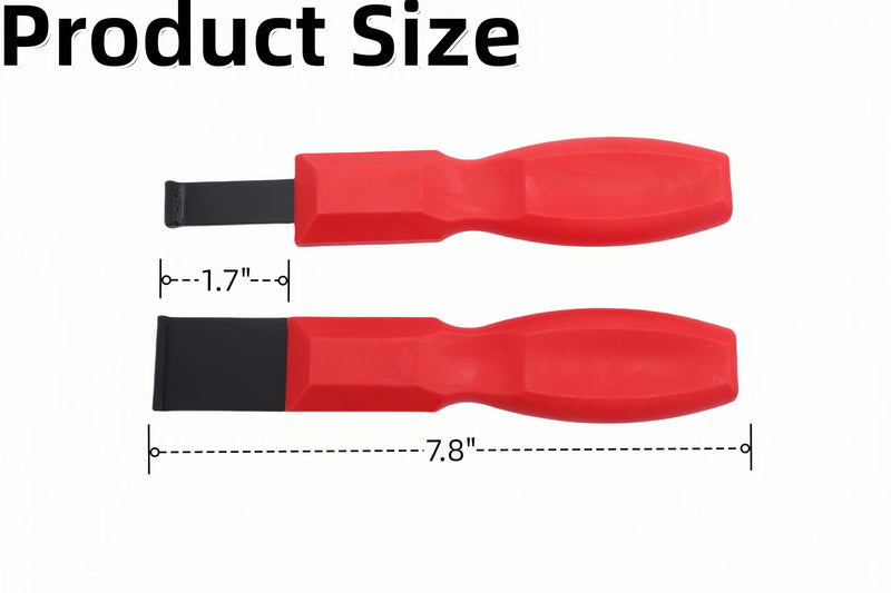Carbide Scraper Super Carbide Gasket Scraper for 1-1/4 Inch and 5/8 Inch-Carbide Scraper for Metal，Carbide Scraper Set (2-Piece)