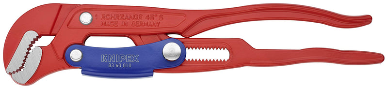 KNIPEX Tools 83 60 010 Swedish Pattern Pipe Wrench-S Shape Fast Adjust, 12.75"