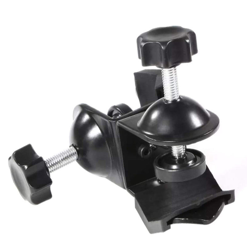 Selens 2 Pieces Heavy Duty Metal Dual Double U Clip C Clamp Type Bracket Mount for Photo Studio Boom Arm Light Stand