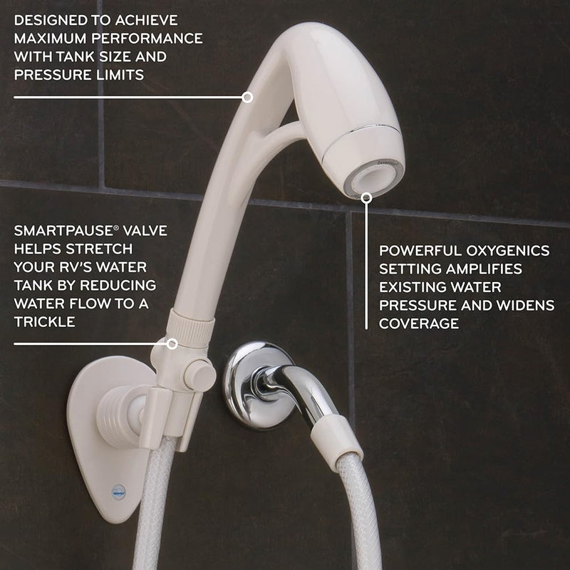 ETL Oxygenics 26788 BodySpa RV Handheld Shower - White