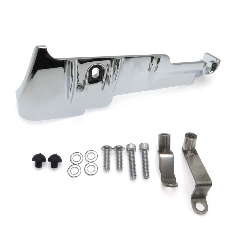 HTTMT- Chrome Rear Cylinder Base Cover For Harley Davidson Touring Models 2009-2016 [P/N: MT441-003-CD]