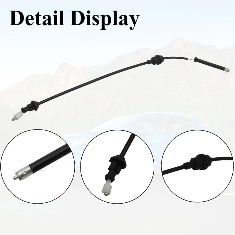 Throttle Cable Compatible with Chevelle/El Camino 1968-1972,Camaro 1970-1973,Monte Carlo 1970-1972,Carburetor to Accelerator Replace for 336969