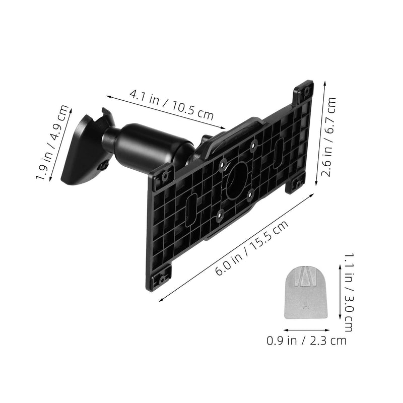 1 Set Dash Cam Mount Bracket Mirror Kit, Aluminum Alloy Back Plate, Universal Car Rearview Camera Support Interior Vehicle Recorder Accessories