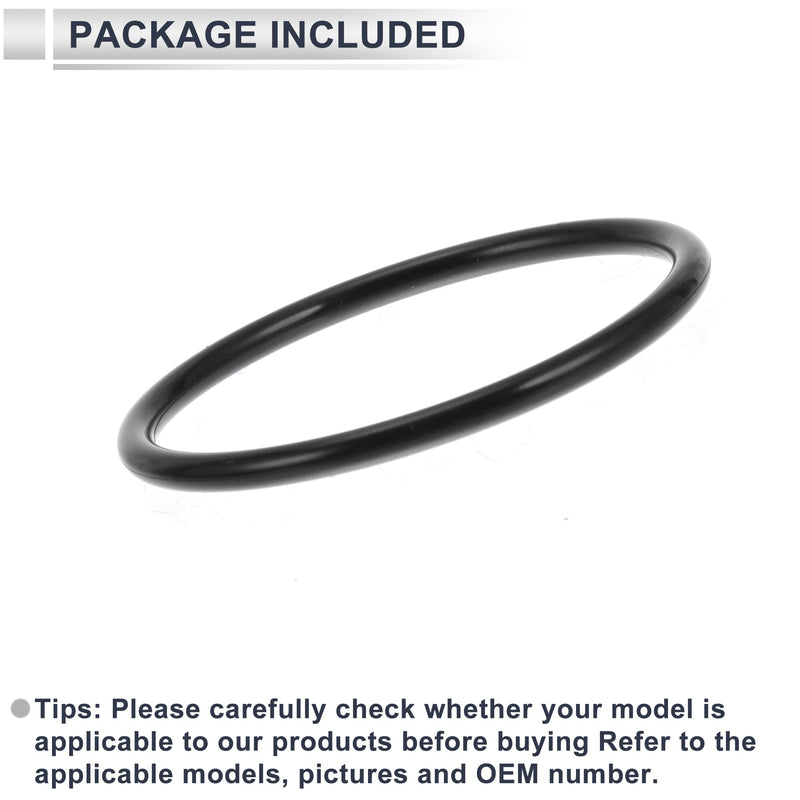 Water Pump Housing O-Ring for Honda Civic 2002-2015 Long-lasting Sealing Thermostat Housing Seal No.19322PCX003 Rubber 1 Pc