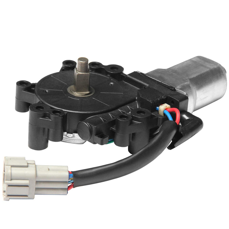 Window Lift Motor Front Left Driver Side | for 2004-2014 Nissan Titan, 2004 Nissan Pathfinder Armada, 2005-2014 Nissan Armada, 2004-2011 Infiniti QX56 | Replace # 80731-ZT01A 80731-9FJ0A Dirver Side