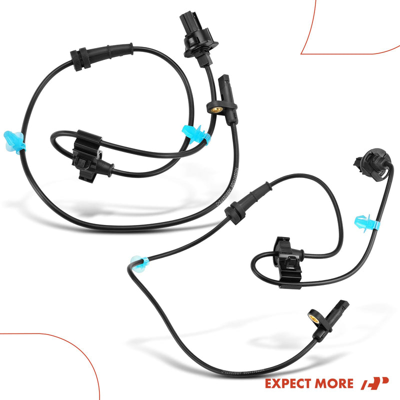 A-Premium Front Side ABS Wheel Speed Sensor Compatible with Honda, Acura Models - Pilot 2016-2020, MDX 2014-2020, Ridgeline 2017-2020, Passport 2019-2020 - 2-PC Set, Replace# 57455TZ5A02 Front Driver and Passenger Side