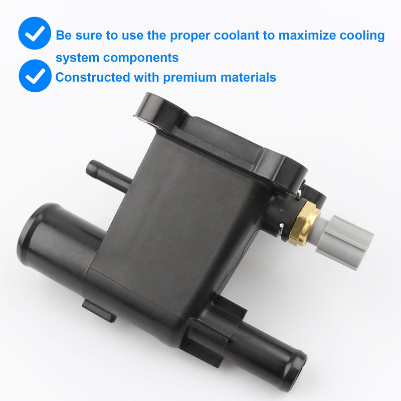 Allmotorparts Engine Coolant Water Outlet & Sensor Replace 902-1085 Compatible with Ford L4 2.0L - 2012-2018 Focus, 2018-2020 EcoSport, Years 2012 2013 2014 2015 2016 2017 2018 Focus