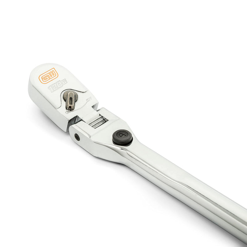 GEARWRENCH 1/4" Drive 120XP Locking Flex Head Ratchet with Cushion Grip - 81055 Cusion Grip