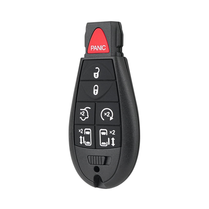 2PCS Key Fob Replacement for Dodge Grand Caravan 2008 2009 2010 2011 2012 2013 2014 2015 2016 2017 2018 2019 2020 Remote Key for FCC ID: IYZ-C01C / M3N5WY783X