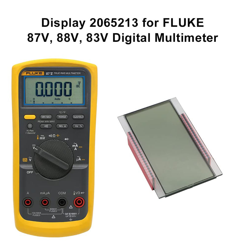 BENET Display 2065213 Replacement for FLUKE 87V, 88V, 83V Digital Multimeter Green,Black
