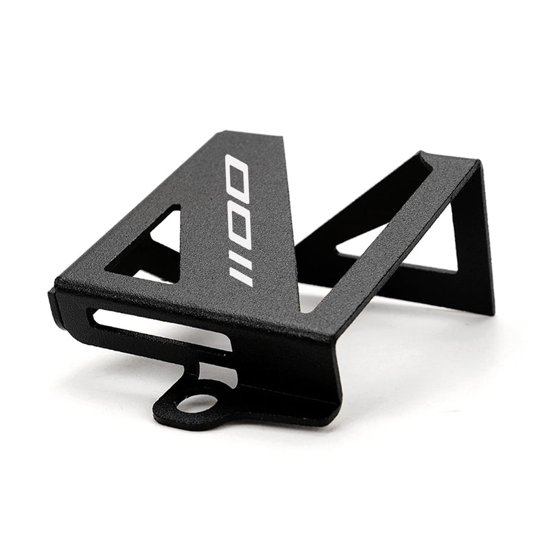 Compatible with Africa Twin CRF1100L DCT CRF 1100L Adventure Sports ES 2019-2023 2024 2025 CNC Motorcycle Rear Brake Fluid Reservoir Cover Guard (Black) Black