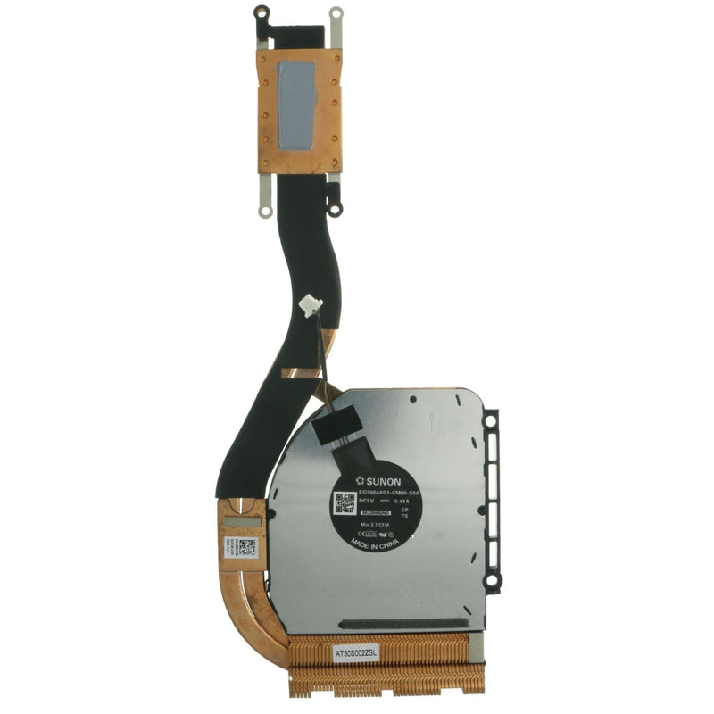 Replacement CPU Cooling Fan with Heatsink for Dell Latitude 7420 P/N:00WR96 0WR96 AT30S002ZCL