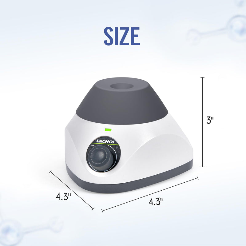 MINI Vortex Mixer 500-3500RPM Vortex Nail Polish Shaker Paint Mixer | Adjustable Speed Touch Function Max.50ML 4.5mm Orbital Diameter for Nail Polish Inks Eyelash Adhesives Acylic Paint Test Tube