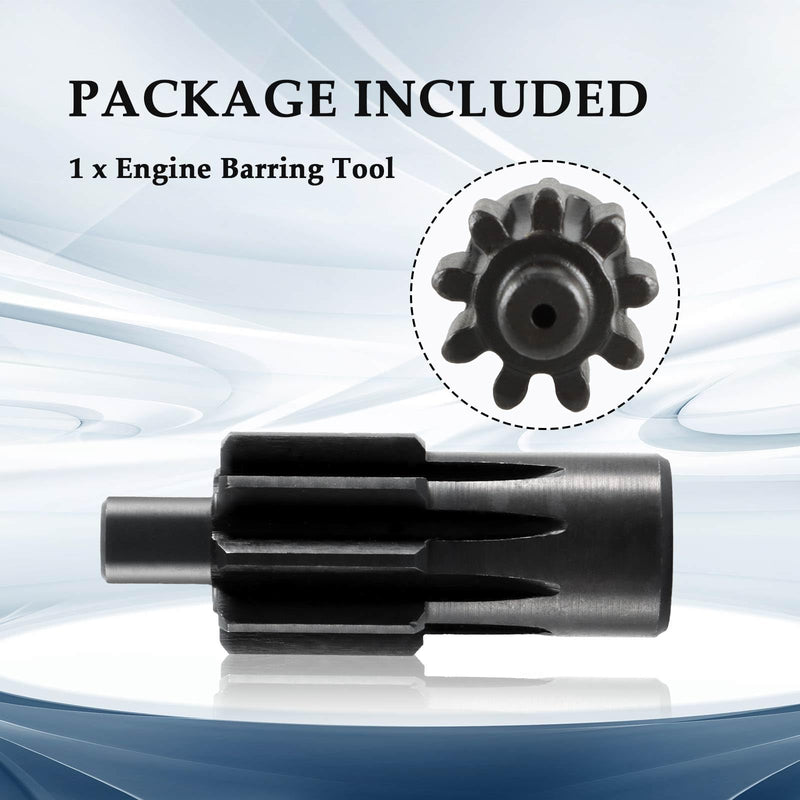 Engine Barring/Turning Tool,Engine Barring Flywheel Cranking Turning Tool Compatible with PACCAR MX, PACCAR MX PMCI-2, PACCAR MX-13 PCI, PACCAR MX-13 Engine Replace#: 1453158PE 1453158