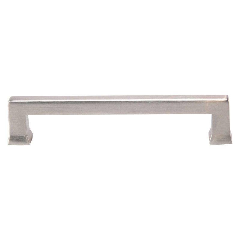 Southern Hills Brushed Nickel Cabinet Handles - 5 Pack - 128mm Screw Spacing - Silver Kitchen Cabinet Pulls - Drawer Pulls - Nickel Cabinet Door Handles - Bathroom Vanity Hardware - SH4075-128-SN-5 5 Inch (128mm)