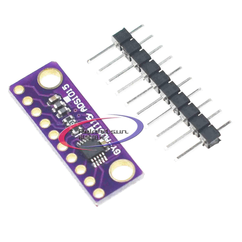 10PCS ADS1115 16 Bit Analog to Digital Board ADC Converter Module 4 Channel Board with Programmable Gain Amplifier 2.0V to 5.5V