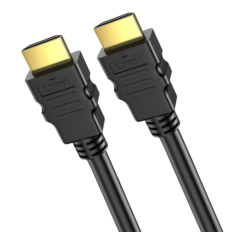 4K HDMI Cable 3.3 FT 10-Pack, Shielded HDMI TV Cord, Gold-Plated HDMI 2.0 Male Cable 120Hz ARC & CL3 Rated, HDCP 2.2, 3D HDR| for Docking Station, PC,Monitor, Switch, Splitter, PS4/5, Xbox, Soundbar 3.3FT Black