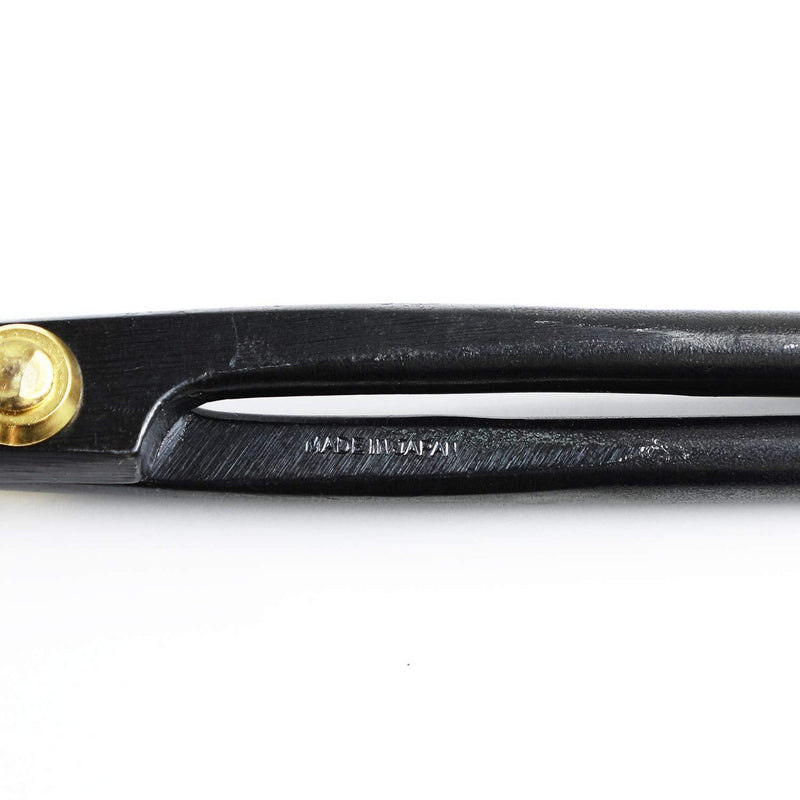 Wazakura Twig Bonsai Scissors Made in Japan 8-1/4inch(210mm), Japanese Bonsai Garden Tools, Hasami Pruning Shears - Long Handle Black 210.0 Millimeters Twig Long Handle Black