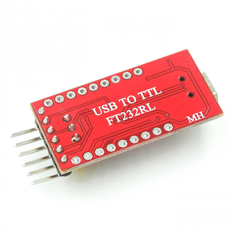Mini USB to TTL Serial Converter Adapter, 3.3V/5.5V, FTDI Breakout Board for Arduino