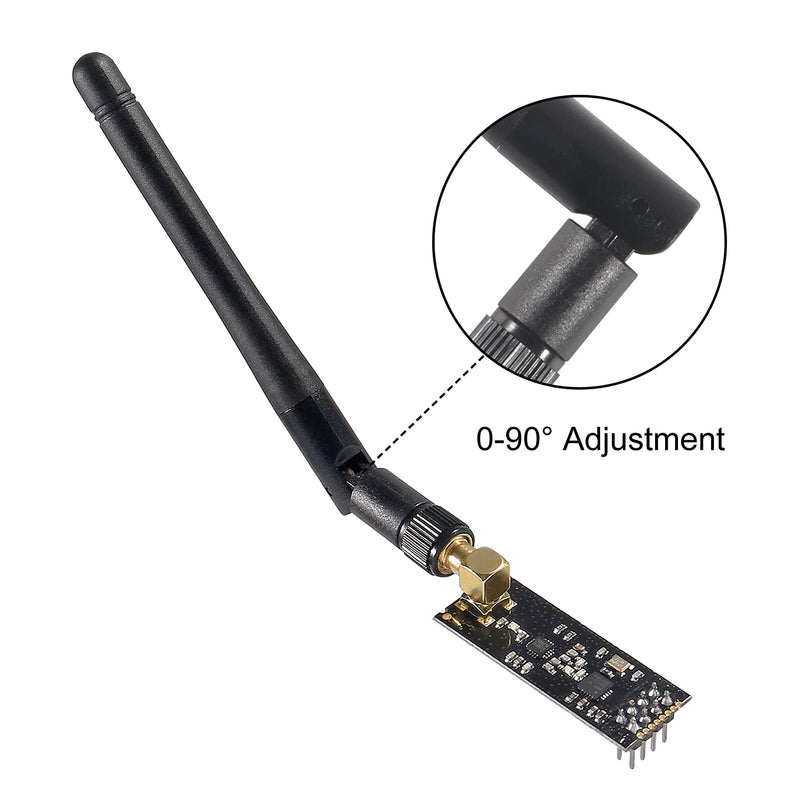 5pcs Wireless Transceiver Module 2.4G 1100m NRF24L01+PA+LNA in Antistatic Foam for ArduinoIDE Compatible with Antenna