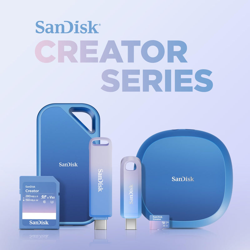 SanDisk 1TB Creator USB-C Flash Drive - Up to 400MB/s, USB Type-C – Compatible with Laptops and Tablets- 3 Months of Adobe Lightroom Included - SDCZ75C-1T00-G46