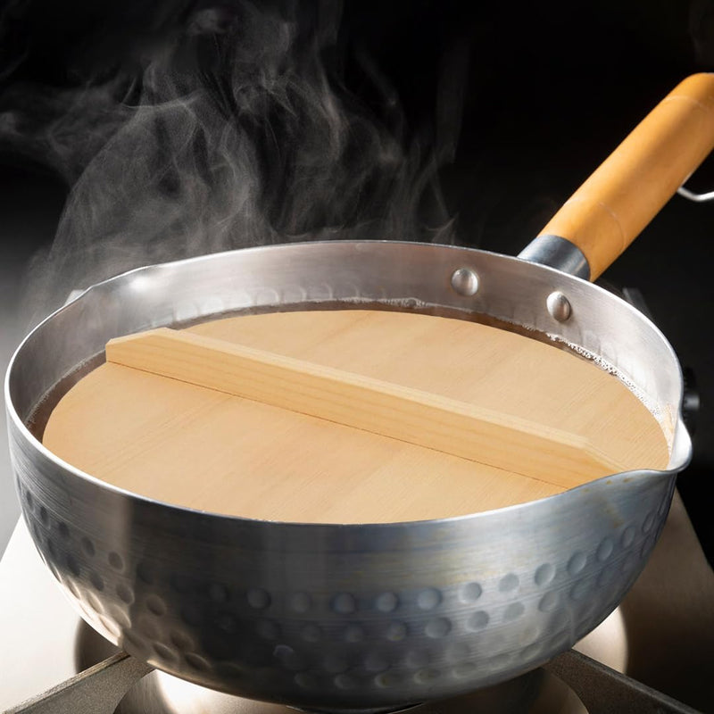 TIKUSAN Wooden Cooking Drop Lid Otoshibuta Made in Japan (6.3" (16cm)) 6.3" (16cm)