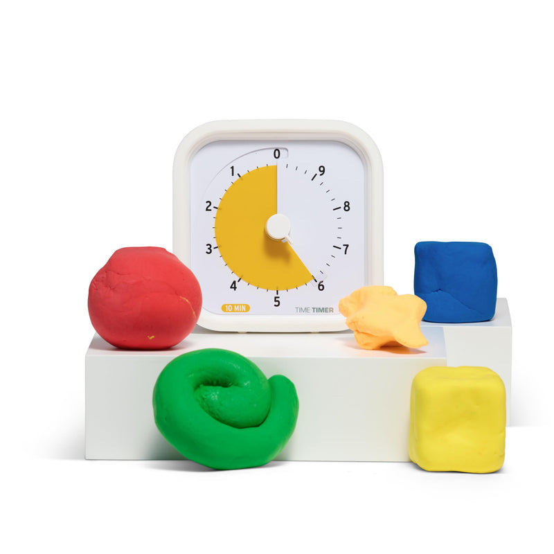 TIME TIMER 10 Minute MOD Education Edition ⁠— Visual Timer with Desktop Software for Kids Classroom Learning, Productivity Timer, Study Tool and Office Meetings with Silent Operation (10min)