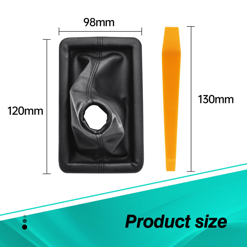 Manual Transmission Shifter Boot Cover Compatible with Ford Mustang Series 2005 2006 2007 2008 2009 Replaces 8R3Z-7277-AA, Gear Change Boot