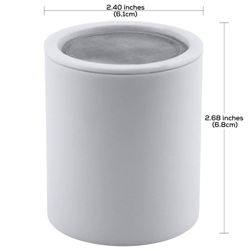 Aqua Earth Replacement Filter Cartridge Mega Pack 4 Cartridges (No Housing), Compatible with Any Shower Filter of Similar Design Universal High output