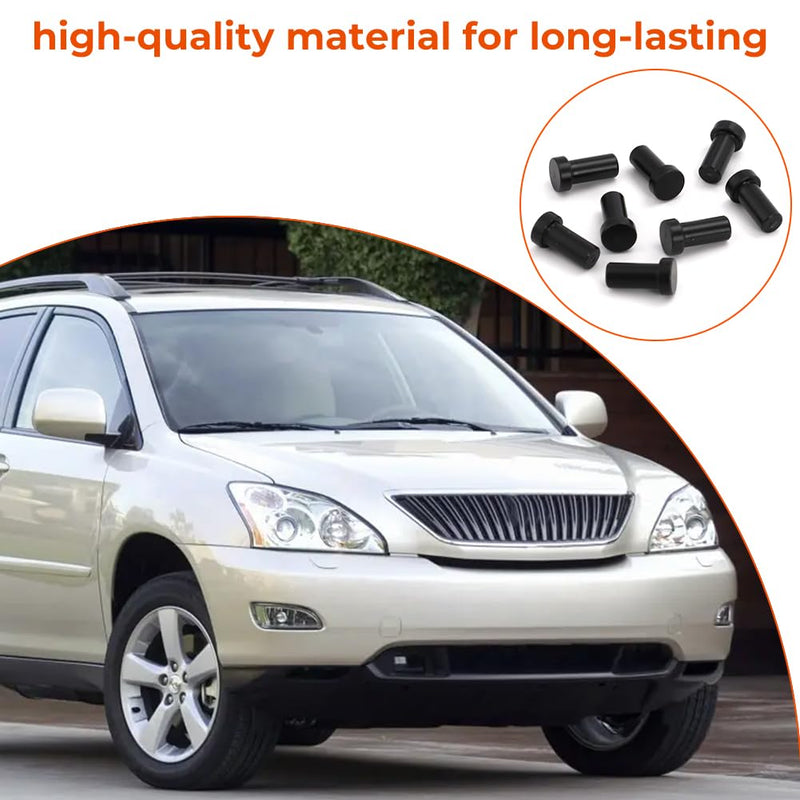 AUTOVIC Temperature Button Repair Kit for Lexus RX330, RX350 and RX400H 2004-2009 Black (8pcs)