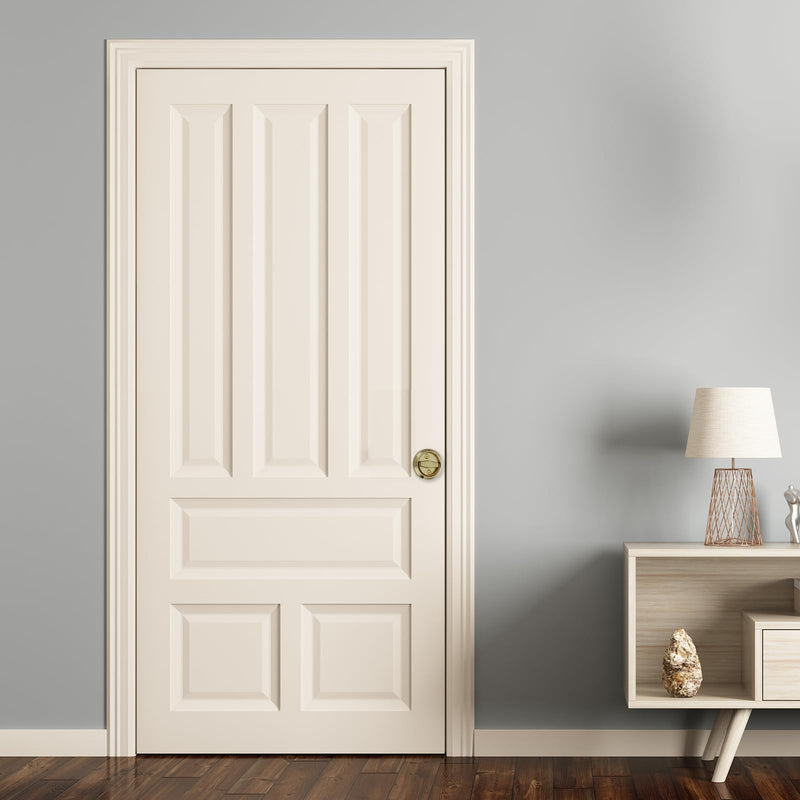 PATIKIL Round Recessed Door Lock, Stainless Steel 304 Hidden Recessed Cup Door Handle Furniture Pulls Latch Knob for Privacy Pocket Door Lockers, Brass