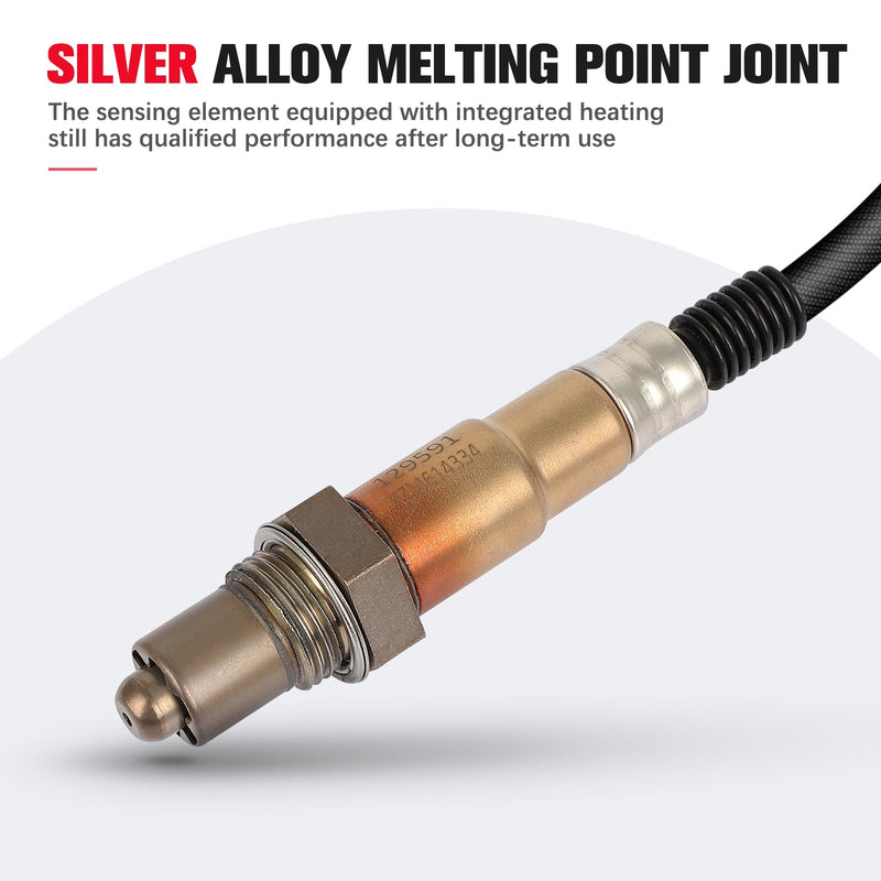 O2 Oxygen Sensor Compatible for Mazda 3 & for Mazda 2, 2010 2011 2012 2013, L4 2.0L 2.5L, Downstream, Bank 1 Sensor 2, 234-4398, 234-4467, 250-24872