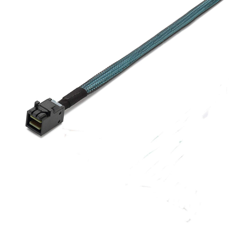CableDeconn SFF-8643 Internal Mini SAS HD to (4) 29pin SFF-8482 connectors with SAS 15pin Power Port 12GB/S Cable (1M) (H0204) 1m