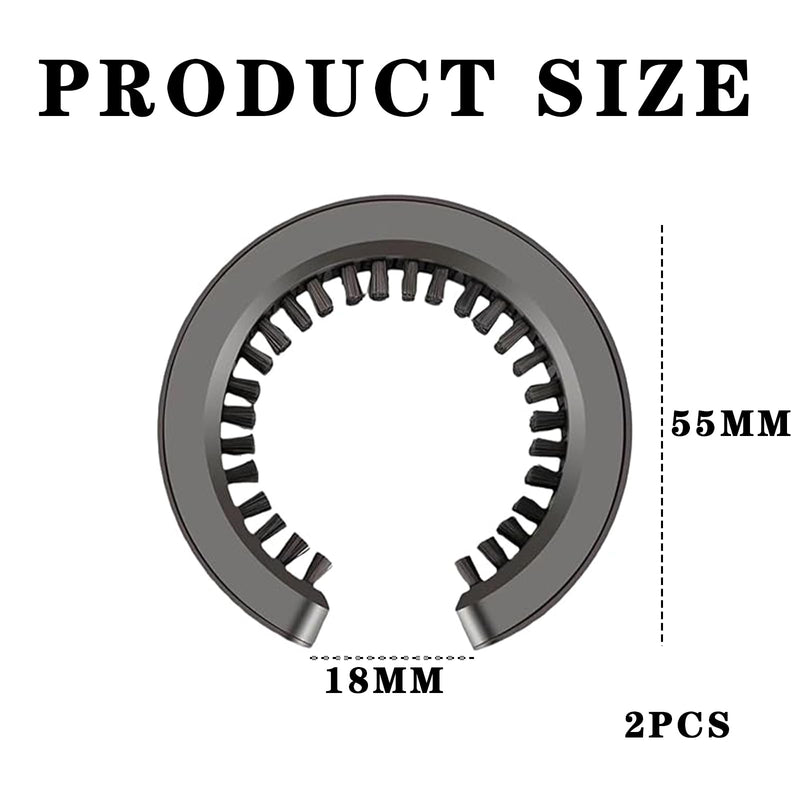 2Pcs Filter Cleaning Brush Compatible with Dyson Airwrap HS01 HS05 Hair Styler, Gentle Air Attachments, Part No.969760-01 Replacement Brush Accessory