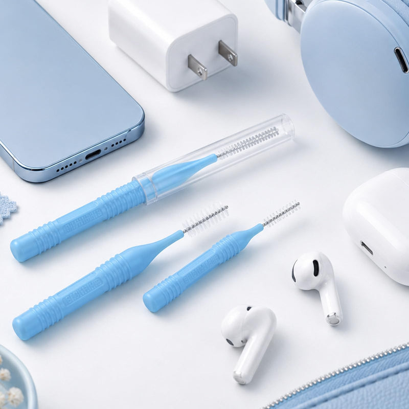 15 Pcs Anti-Clogging Phone Mini Brushes, Phone Charging Port Cleaning Kit | USB C Ports Cleaning Tool, Phones Speaker Cleaners, for Speaker and Receiver