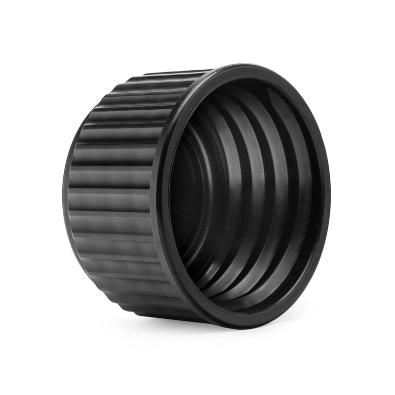 VP Racing Fuel Filler Hose, Black Hose Cap, and Black Replacement Vent Cap Kit Black cap Black vent cap