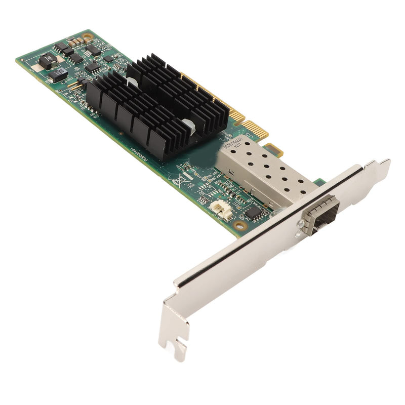 10Gb SFP PCIE Network Card, Support Computer Motherboards, Servers SFP Optical Network Card, Wide Compatibility Network Adapter Card, PCB Materials Long Service Life